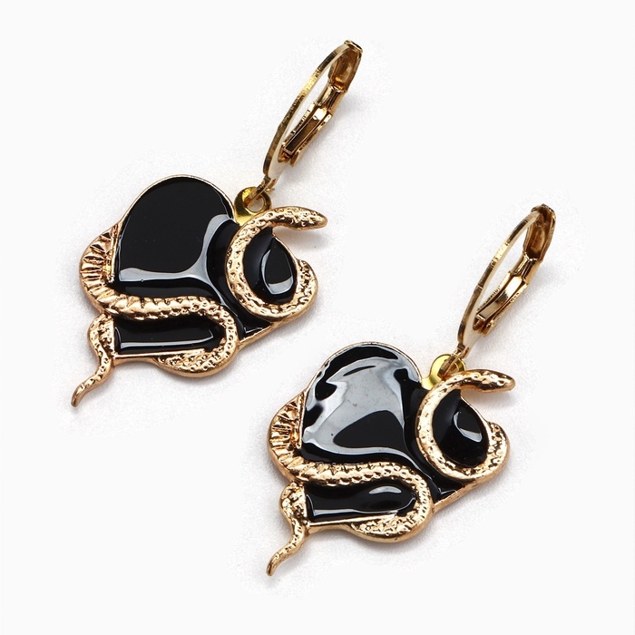 Серьги новогодние &laquo;Счастья в новом году&raquo;, 4 х 1,7 см