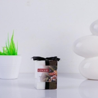 Свеча куб 5х7,5см, "Кристаллический узор", имбирь Свеча куб 5х7,5см, "Кристаллический узор", имбирь