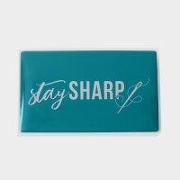 Игольница магнитная, 11 &times; 6,5 см, цвет тёмно-бирюзовый