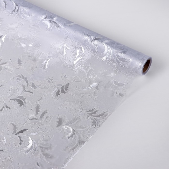 Плёнка самоклеящаяся &laquo;Узоры&raquo;, прозрачная, 45&times;200 см