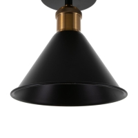 Светильник "Мараньон" 1х40Вт Е27 черный 22х22х18 см BayerLux Светильник "Мараньон" 1х40Вт Е27 черный 22х22х18 см BayerLux