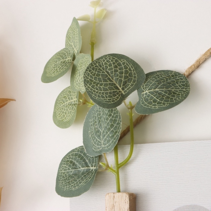 Крючки декоративные дерево Крючки декоративные дерево "Абстракция. Цветок в вазе" 1,5х23,5х12,5 см