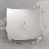 Подсвечник "Кварта" металл на одну свечу, 7х2,7 см, хром