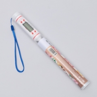 Термометр (термощуп) электронный на батарейках &laquo;Живи со вкусом&raquo;, белый.