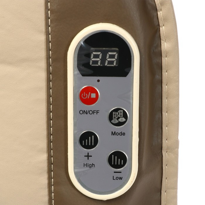 Массажёр для спины и шеи Luazon, наплечный, пульт, 99 режимов, 220 В Массажёр для спины и шеи Luazon, наплечный, пульт, 99 режимов, 220 В