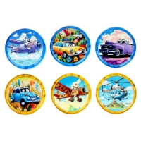 Йо-йо «Транспорт», световые эффекты, цвет МИКС Йо-йо «Транспорт», световые эффекты, цвет МИКС