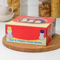 Набор для специй из стекла &laquo;Излом&raquo;, 50 мл, 5&times;9,5 см, 25 предметов