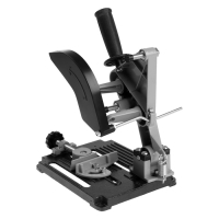 Стойка для УШМ ТУНДРА, d=100-125 мм, угловые тиски 45&deg;, платформа из чугуна