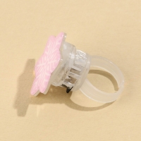 Кольцо с огоньком новогоднее &laquo;Снежинка&raquo;, на Новый год, 3 х 3 х 3 см