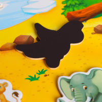 Магнитный конструктор-планшет &laquo;Зоопарк&raquo;