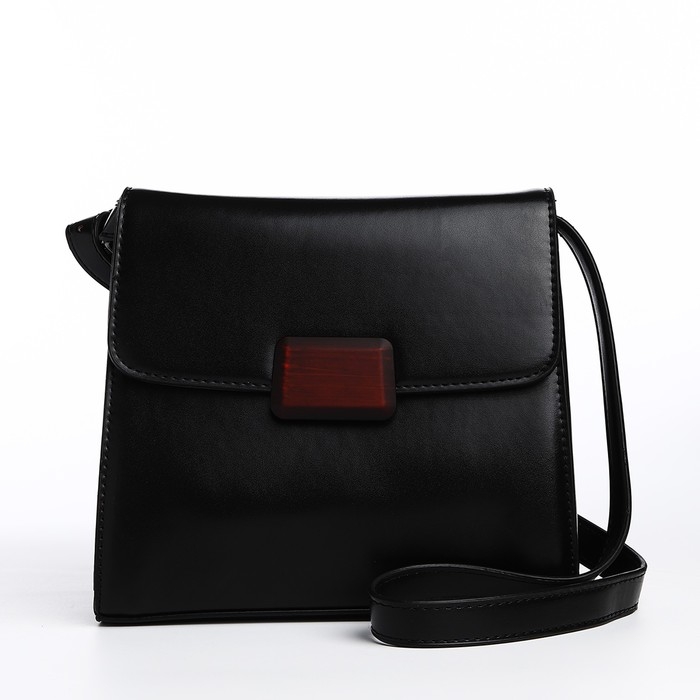 Сумка-мессенджер на магните, цвет чёрный Сумка-мессенджер на магните, цвет чёрный