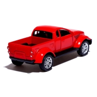 Машина металлическая &laquo;Раптор&raquo;, открываются двери, 1:32, инерция, цвет красный