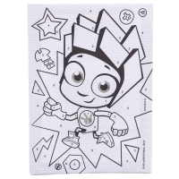 Картина по номерам для детей "Нолик" 21х15 см, Фиксики