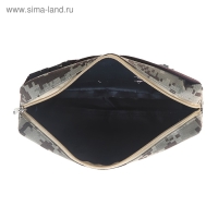 Пенал школьный "Милитари", на молнии, 2 отделения, МИКС Пенал школьный "Милитари", на молнии, 2 отделения, МИКС