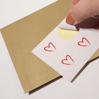 Набор подарочных сертификатов &laquo;PINK METALL&raquo;, 10 шт, с крафтовыми пакетами и наклейками, цвет нежно-розовый