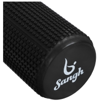 Ролик массажный Sangh, 30х9 см, цвет чёрный Ролик массажный Sangh, 30х9 см, цвет чёрный