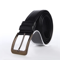 Ремень мужской, ширина 4 см, винт, пряжка металл, цвет чёрный Ремень мужской, ширина 4 см, винт, пряжка металл, цвет чёрный