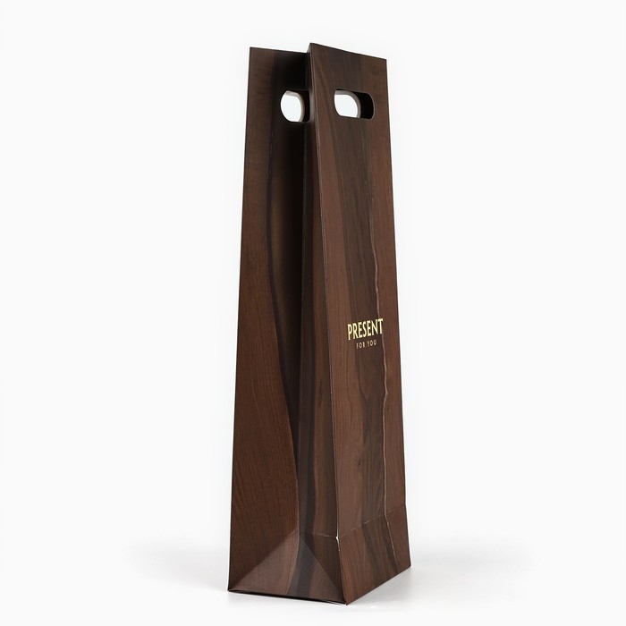 Пакет под бутылку &laquo;Лучший подарок&raquo;, 13 х 10 х 36 см