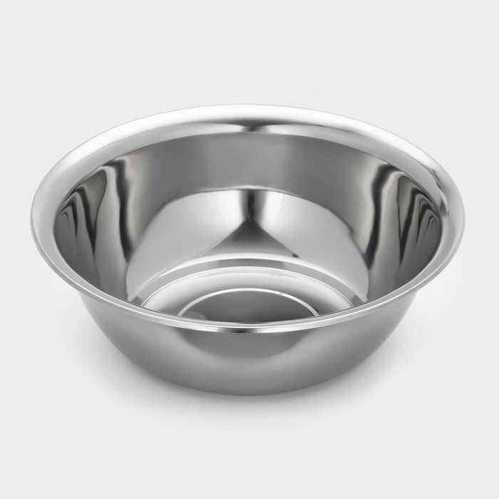 Набор посуды из нержавеющей стали &laquo;Помощник&raquo;, d=28 см (миска), h=9,4 см (тёрка)