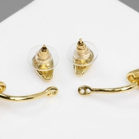 Серьги металл "Стиль" неоны мини, цвет золото Серьги металл "Стиль" неоны мини, цвет золото