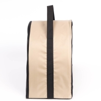 Сумка - переноска для животных, полукруглая, нейлон, 39 х 19 х 27 см, бежевая Сумка - переноска для животных, полукруглая, нейлон, 39 х 19 х 27 см, бежевая