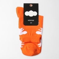 Носки KAFTAN Чебурашка р. 41-44 (27-29 см) оранжевый Носки KAFTAN Чебурашка р. 41-44 (27-29 см) оранжевый