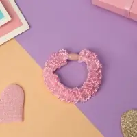 Резинка для волос "Лиора" объем, 6 см, розовый