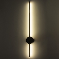 Бра "Аланди" LED 15Вт 3000К чёрный 80х10 см