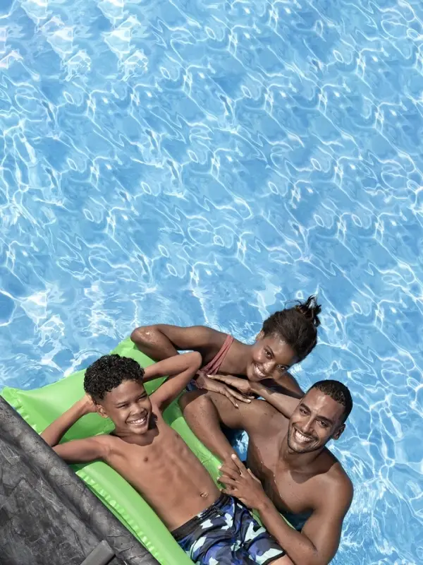 Бассейн каркасный Power Steel 956 х 488 х 132 см (фильтр-насос,лестница,тент) 561KJ