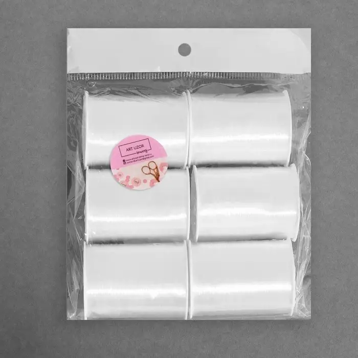 Мононить, d=0.15 мм, 100&plusmn;5 м, белая