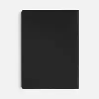 Ежедневник Flex Shall New, недатированный, черный