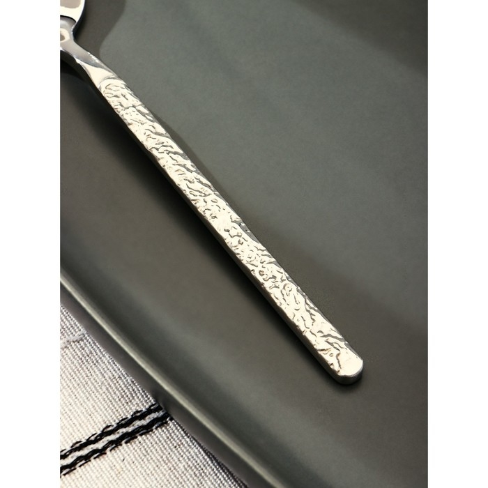 Ложка десертная из нержавеющей стали Magistro &laquo;Олин&raquo;, длина 16 см, цвет серебряный