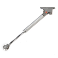 Газлифт 60N CAPPIO, доводчик, бесшумное открывание/закрывание, серый, 2 шт.