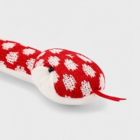 Мягкая игрушка "Змея" снежинки, 57 см, цвет МИКС