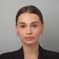 Серьги со стразами «Блум» висячие, цвет белый в серебре Серьги со стразами «Блум» висячие, цвет белый в серебре