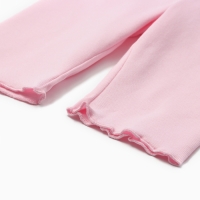 Комплект для девочки (футболка и велосипедки) MINAKU, цвет розовый, рост 110 см