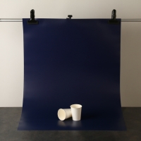 Фотофон для предметной съёмки "Тёмно-синий" ПВХ, 100 х 70 см Фотофон для предметной съёмки "Тёмно-синий" ПВХ, 100 х 70 см