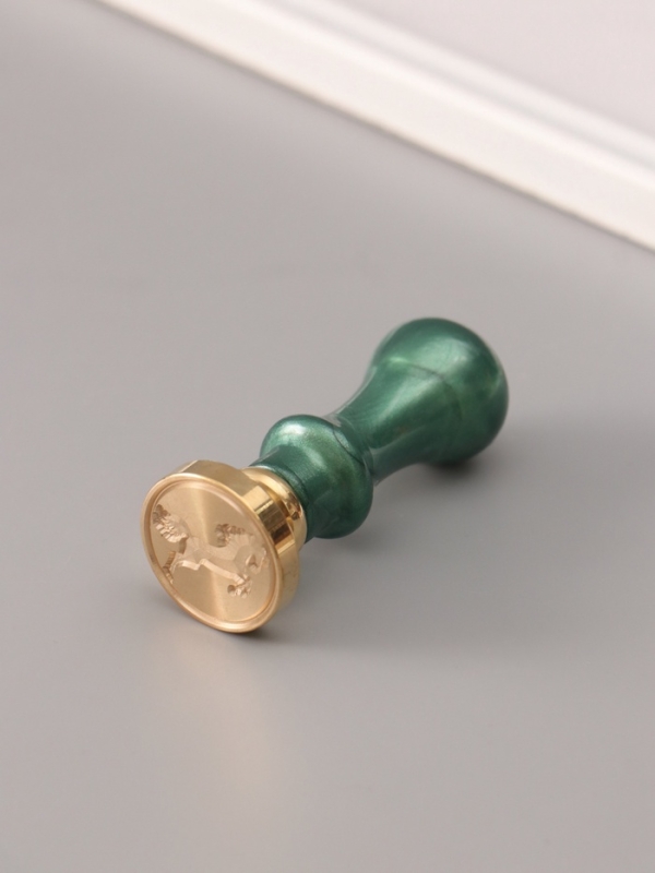 Сургучный набор "Конь" печать, ручка, сургуч 12,5х10х3,6 см