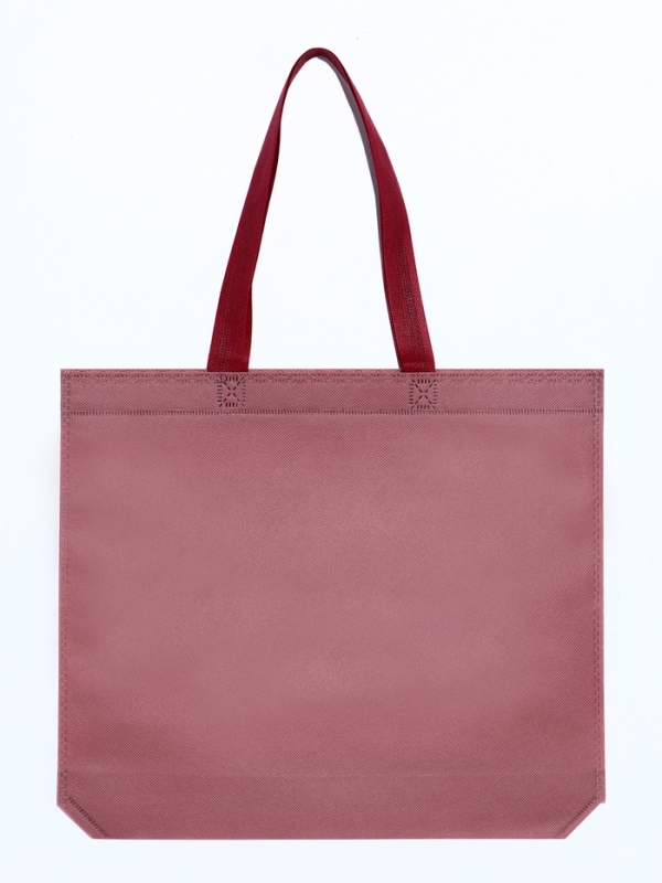 Пакет с петлевой ручкой "Эко", 38 х 32 х 10 см, розовый