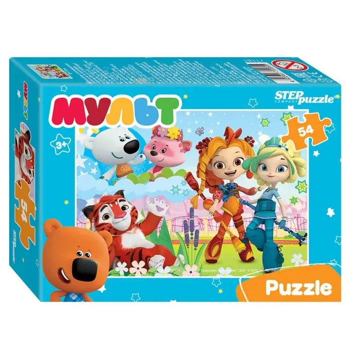 Пазл &laquo;Мультфильмы: Ми-ми-мишки. Сказочный патруль&raquo;, 54 элемента, МИКС