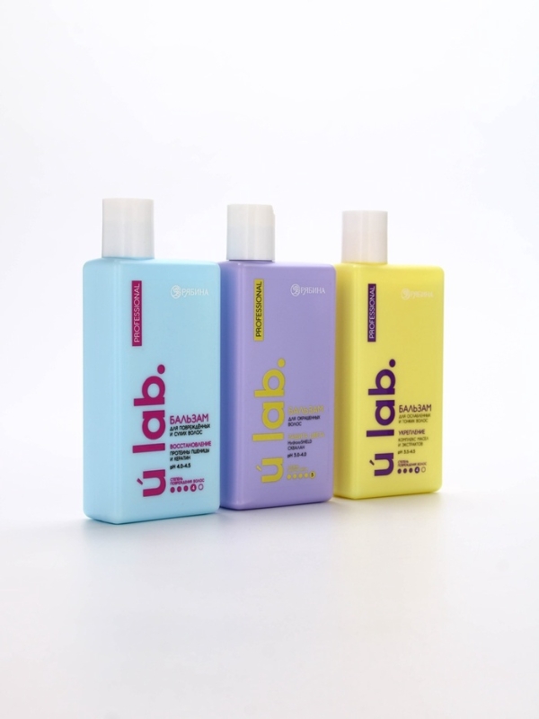 Профессиональный бальзам для окрашенных волос с активным комплексом и скваланом, 250 мл ULAB