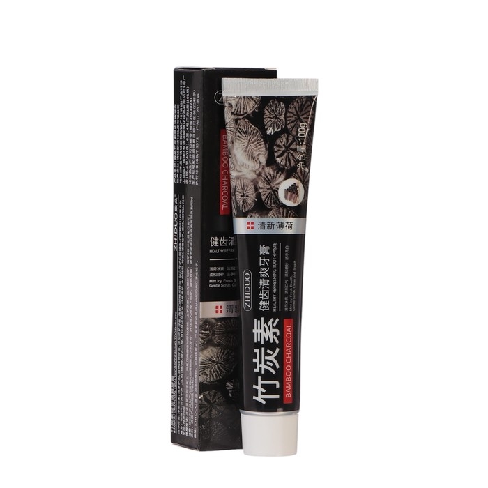 Зубная паста с бамбуковым углем &laquo;Здоровье и свежесть&raquo;, 100 г