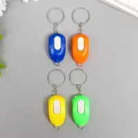 Фонарик брелок для ключей на кольце &laquo;Компьютерная мышь&raquo;, 1 лампа, МИКС