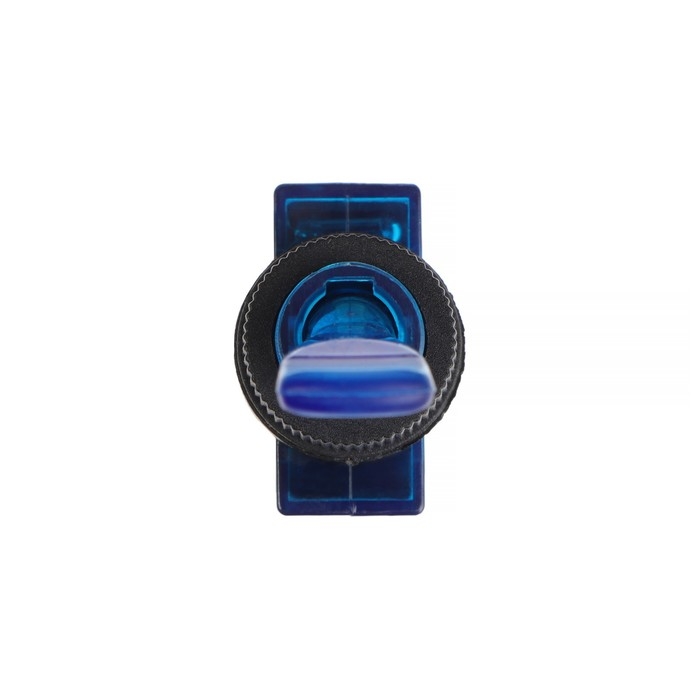 Тумблер однополюсный с синей LED индикацией, 12 В, 20 A, 3 контакта