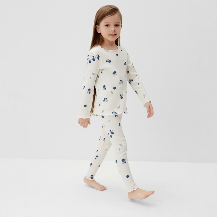 Пижама детская (лонгслив и брюки) KAFTAN Little berry р.38 (146-152)