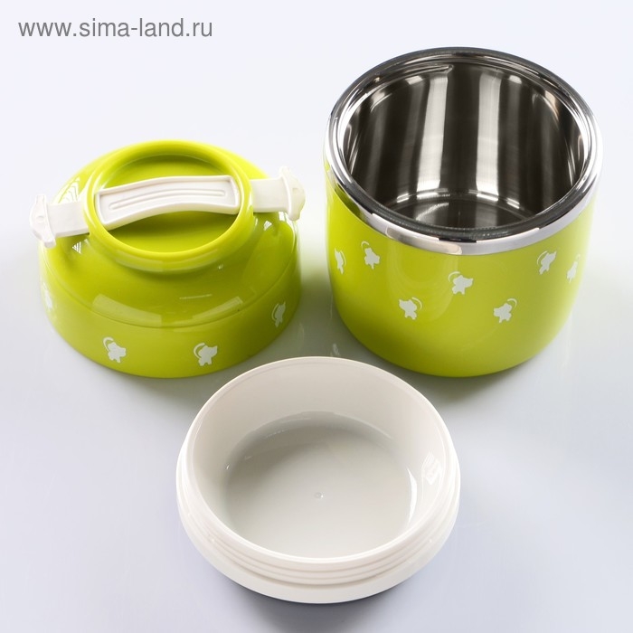 Ланч бокс, контейнер для еды Ланч бокс, контейнер для еды "Веггер", 780 мл, сохраняет тепло 4 ч 11