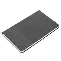 Ежедневник Knit, недатированный, темно-серый