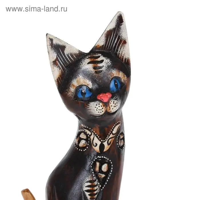 Сувенир дерево "Кошка" 30 см