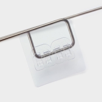 Салфетки в рулоне многоразовые безворсовые в наборе с держателем Доляна, 50 шт, 25&times;25 см, цвет белый