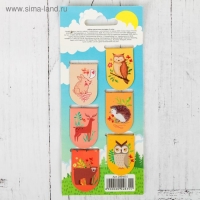 Закладки магнитные на подложке "Твое счастье", 6 шт Закладки магнитные на подложке "Твое счастье", 6 шт